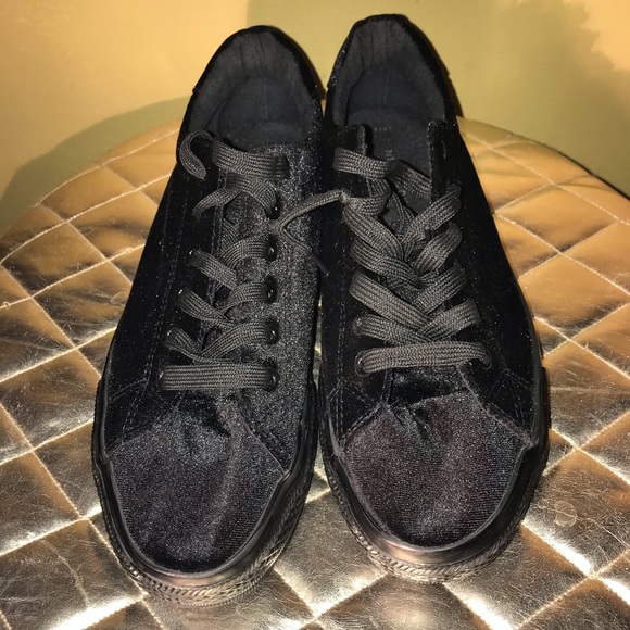 ASOS Shoes - 🔌ASOS Black Velvet Sneakers🔌